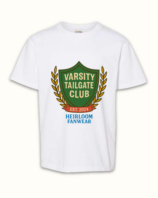 The Varsity Tailgate Club Logo PEEwee Tee