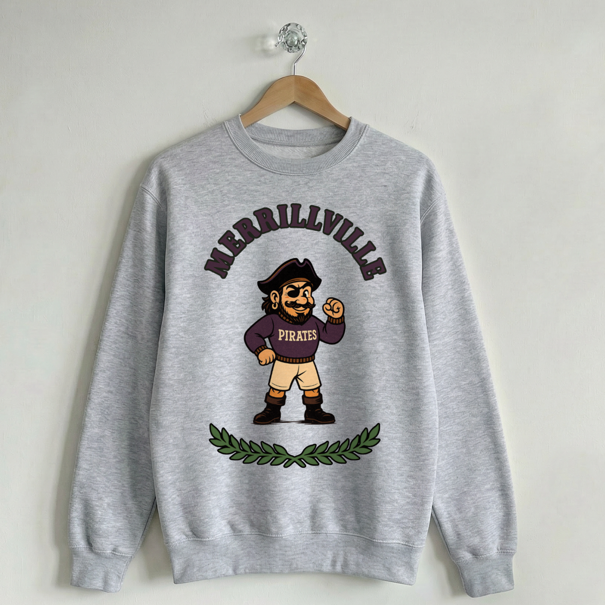 Vintage School Mascot Collection Merrillville Pirates Mascot Crew
