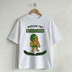 Vintage School Mascot Collection Morgan Twp Cherokees Mascot Tee