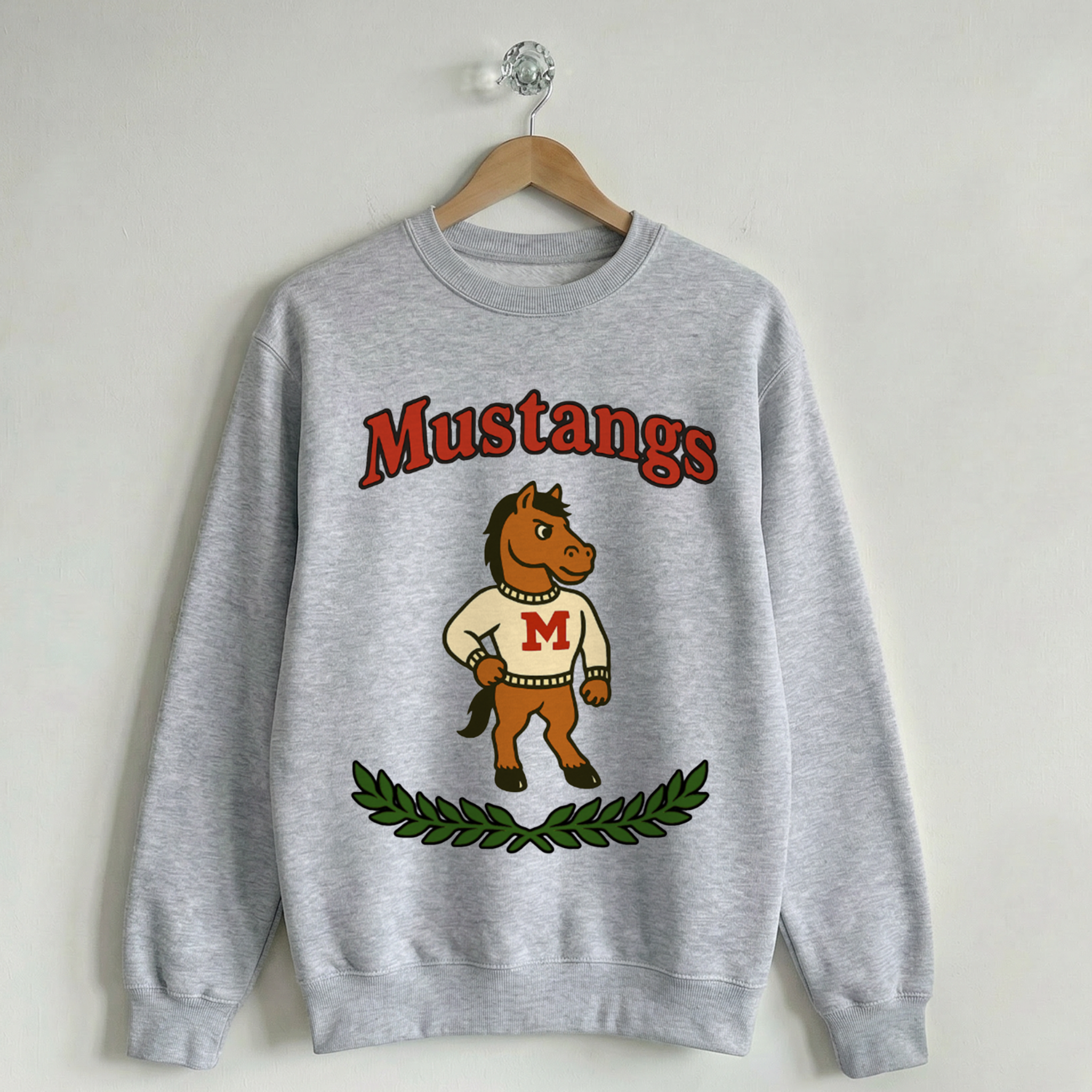 Vintage School Mascot Collection Munster Mustangs Mascot Crew