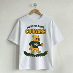 Vintage School Mascot Collection New Prairie Cougars Mascot Tee