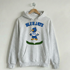 Vintage School Mascot Collection North Judson Blue Jays Mascot Hoodie
