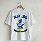 Vintage School Mascot Collection North Judson Blue Jays Mascot Tee