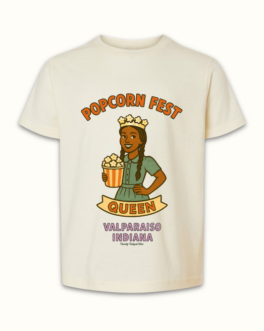 The Popcorn Fest Queen of Valpo Tee