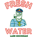 Fresh Water Fishermen T-shirts The Captain White
