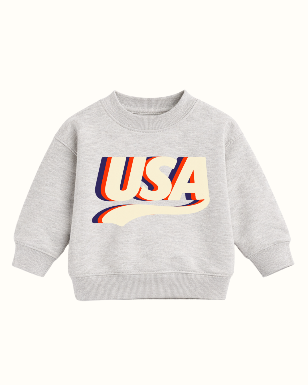 USA Classic Crew USA Classic Varsity Gray Crew