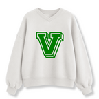 VHS Letterman V-Neck & Mock Neck Sweatshirt