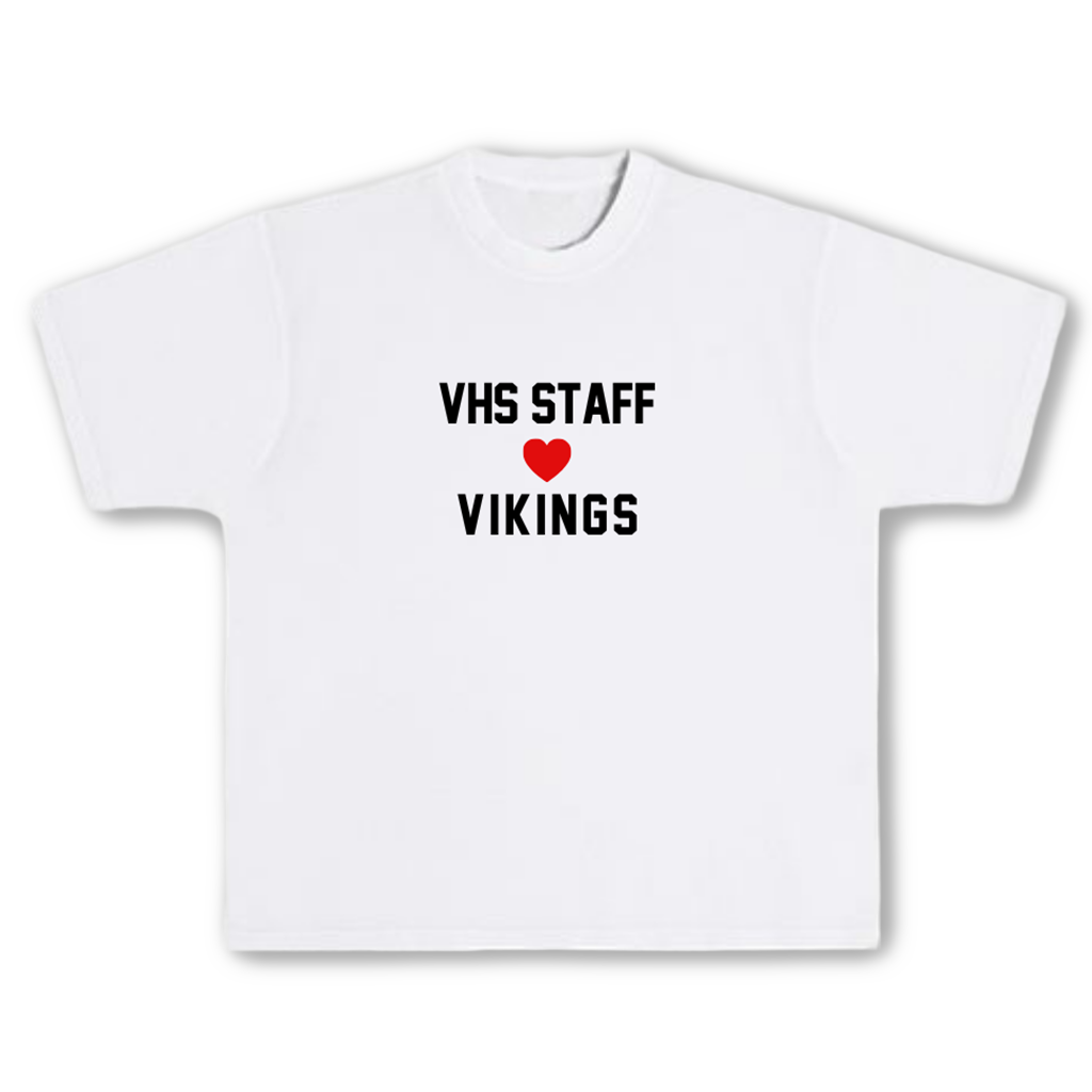 VHS Staff Heart Crew & Tee
