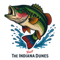 Fresh Water Infant Shirts Indiana Dunes Bass Khaki