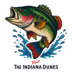 Fresh Water Infant Shirts Indiana Dunes Bass Khaki