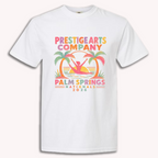 Palm Springs PAC Tee Palm Springs White Watercolor Tee